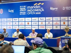 Para Atlet Golf Antusias Tatap Indonesia Open 2025