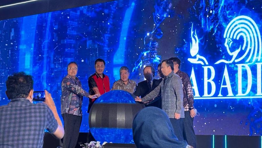 Inpex mulai melakukan pengerjaan Front-End Engineering Design (FEED) Lapangan Gas Abadi, Blok Masela. Seremoni pengerjaan FEED dilakukan di Jakarta, Kamis (28/08/2025). (CNBC Indonesia/Firda Dwi Muliawati)