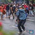 Penampakan Senayan Memanas! Demo Mahasiswa di DPR Berujung Bentrokan
