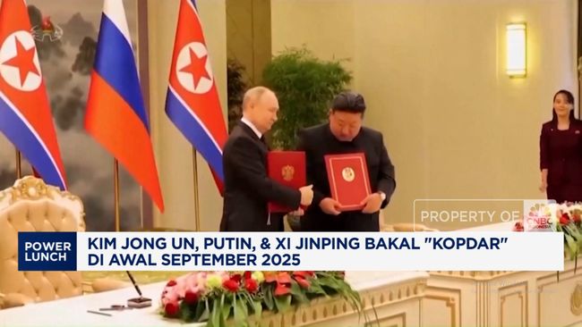 Video: Kim Jong Un, Putin, dan Xi Jinping Bakal "Kopdar" Awal September