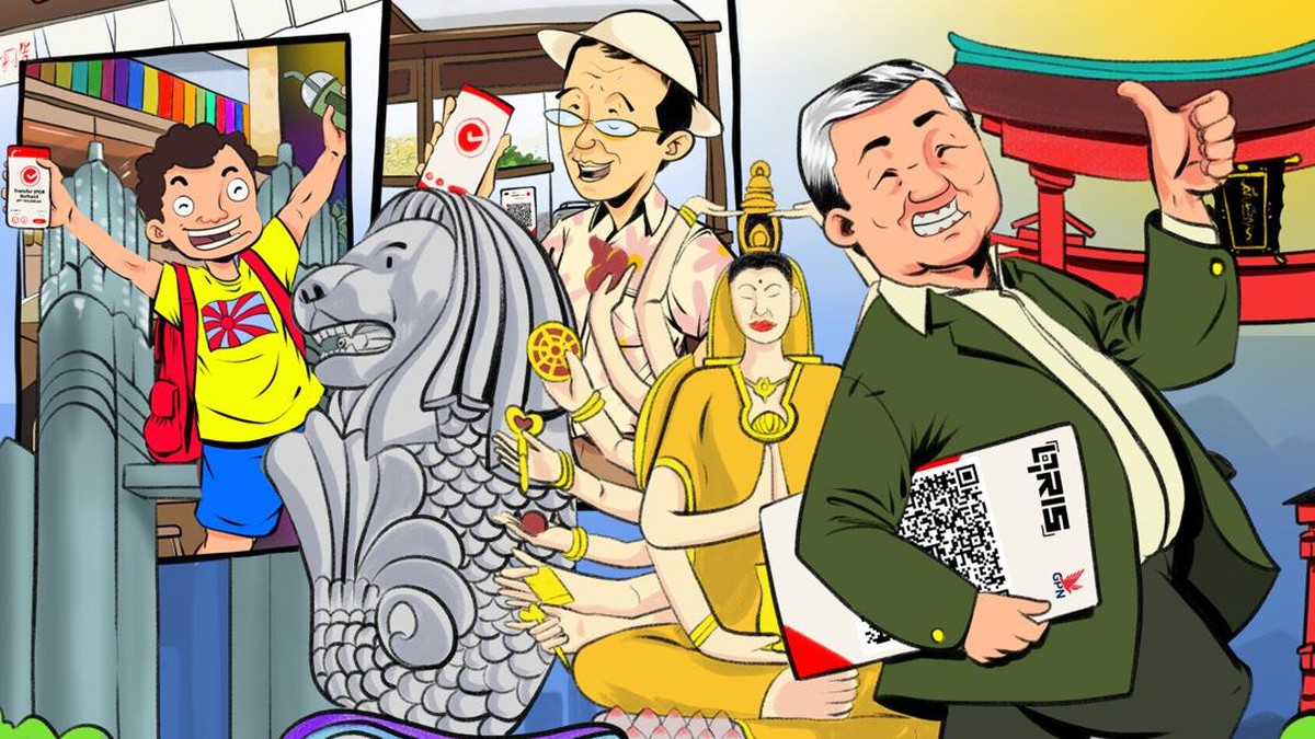 QRIS Go International! Belanja di Jepang Sekarang Cukup Pakai HP