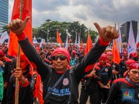 Jangan Lewat Jalan Ini! Besok Buruh Demo Besar-besaran di Jakarta