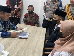 Sah! Tahanan Narkoba Banjarnegara Gelar Akad Nikah di Polres