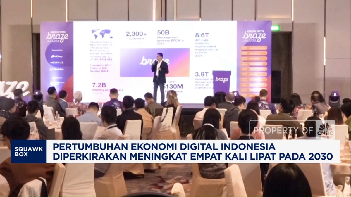Video: Top!  Ekonomi Digital RI Diramal Naik 4X Lipat di 2030