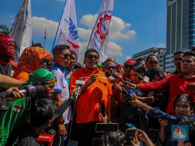 Ribuan Massa Buruh Bakal Geruduk Istana Negara-DPR, Teriak Tuntut Ini