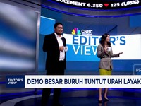 Video: Ribuan Buruh Demo DPR, Desak Upah Layak dan Pajak Adil