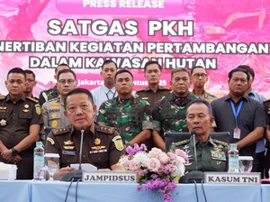 Satgas PKH Akan Tertibkan Tambang Ilegal di Kawasan Hutan