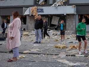 Kantor Misi Uni Eropa Rusak Akibat Serangan Rusia di Kyiv