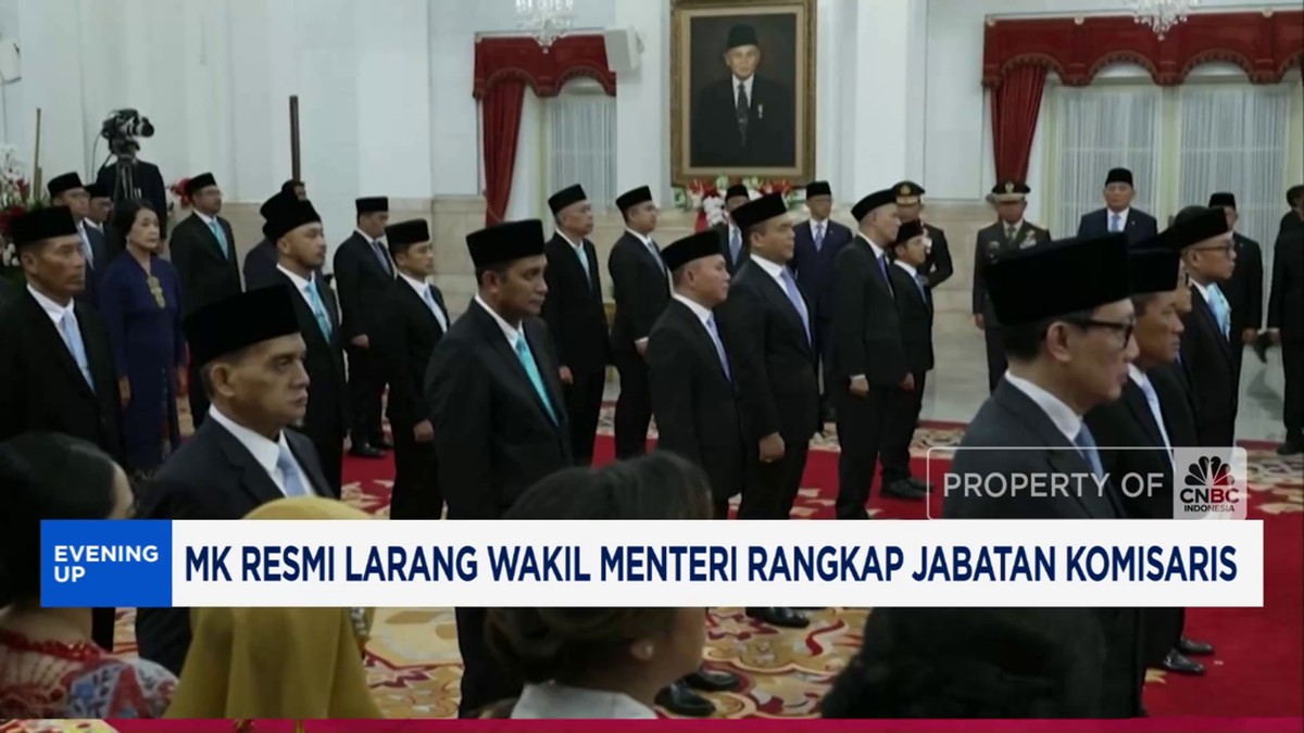 Video: MK Putuskan Wakil Menteri Dilarang Rangkap Komisaris