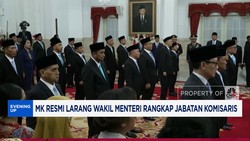 Video: MK Putuskan Wakil Menteri Dilarang Rangkap Komisaris
