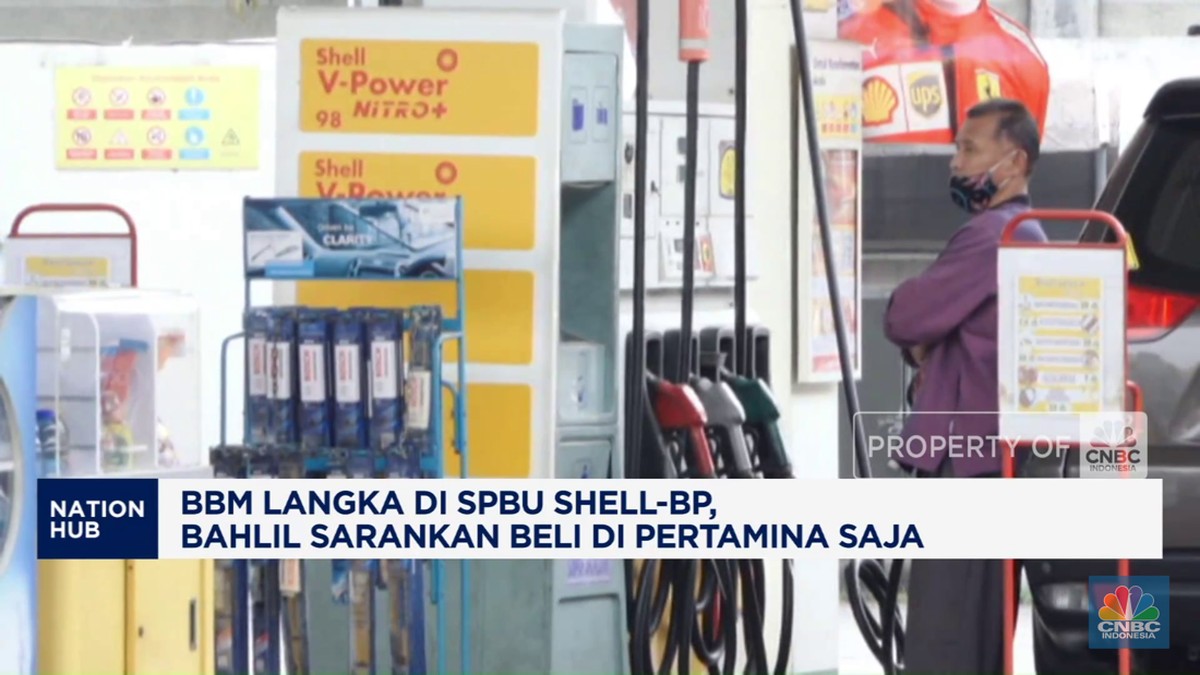 Video: BBM Langka di SPBU Shell-BP, Bahlil Sarankan Beli di Pertamina