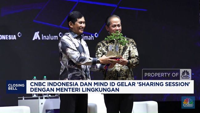 CNBC Indonesia dan Mind ID Gelar Sharing Session Bareng Menteri LH