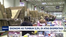 Video: Ekonomi AS Tumbuh 3,3%, di Atas Ekspektasi