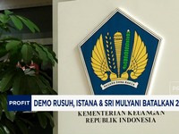 Video: Demo Memanas, Istana & Sri Mulyani Batalkan 2 Agenda Utama
