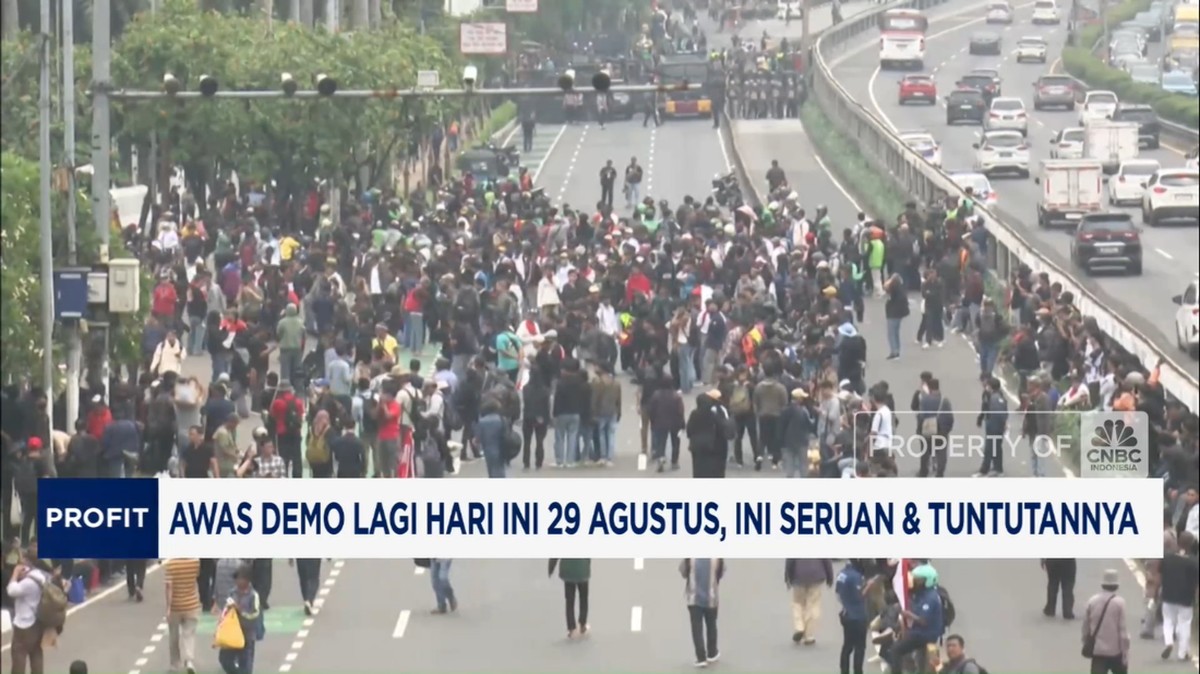 Video: Waspada Demo Hari Ini 29 Agustus, Ini Seruan dan Tuntutannya