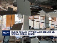Video: Rudal Rusia di Kyiv Kena ke Gedung UE, Ursula Marah Besar