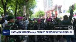 Video: Massa Demo Masih Bertahan di Mako Brimob Kwitang