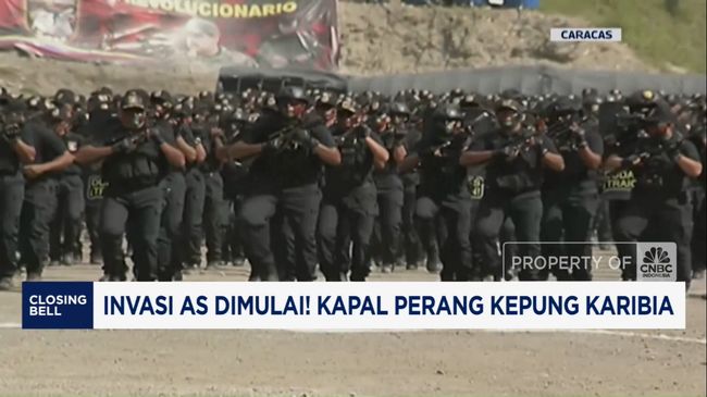 Video: Invasi AS Dimulai! Kapal Perang Kepung Karibia