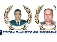 Video: 2 Tentara Lebanon Tewas Kena Ledakan Drone Israel