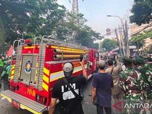 Sempat Ada Gedung Terbakar di Kwitang, Api Telah Padam