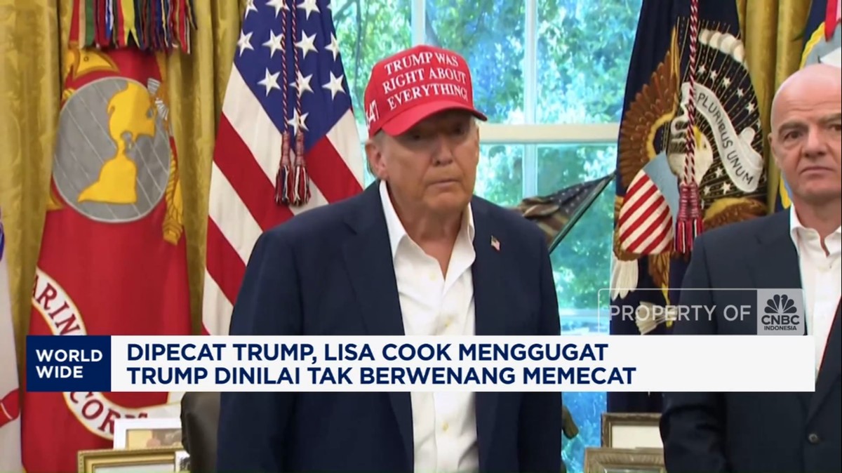 Video: Lisa Cook Menggugat Trump Karena Dinilai Tak Berwenang Memecat