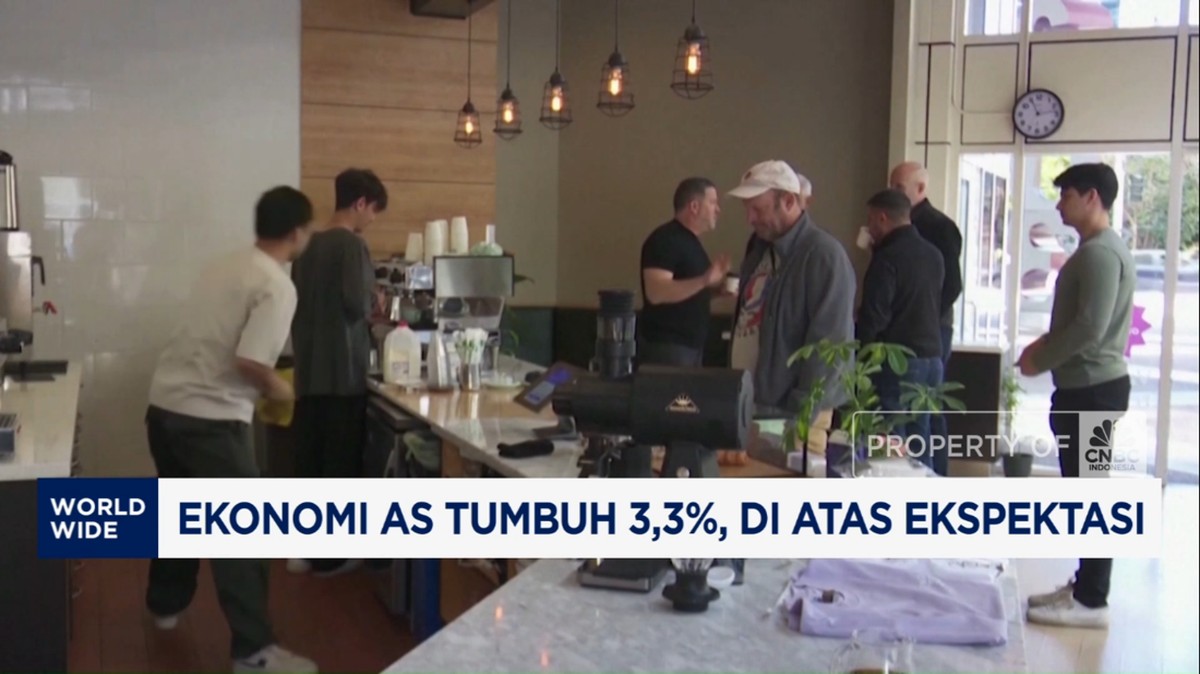 Video: Ekonomi AS Tumbuh 3,3%, di Atas Ekspektasi