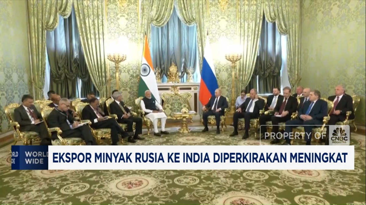 Video: Efek Tarif Trump, Ekspor Minyak Rusia ke India Diramal Meroket