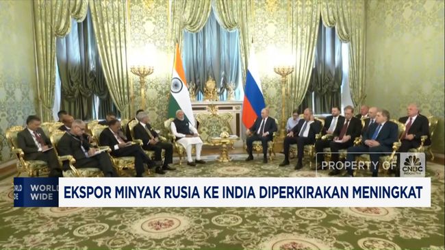 Video: Efek Tarif Trump, Ekspor Minyak Rusia ke India Diramal Meroket