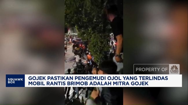 Video: Gojek Pastikan Ojol Yang Terlindas Rantis Adalah Mitra Gojek