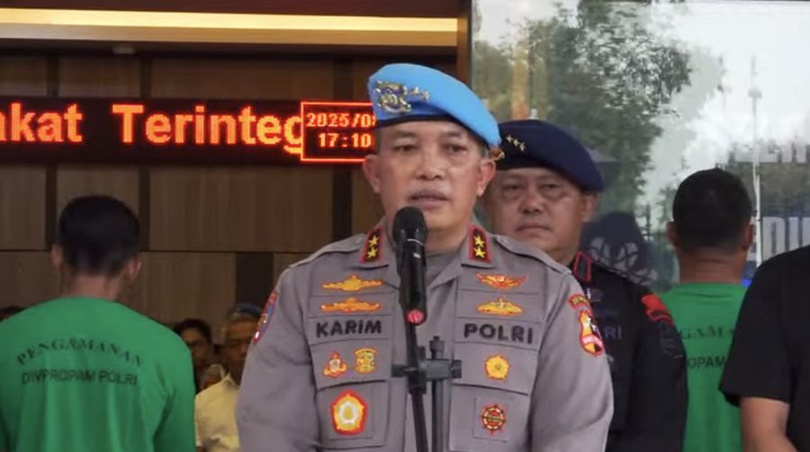 Kadiv Propam Polri Irjen Pol Abdul Karim. (Tangkapan Layar Youtube/PTVCHANNEL)