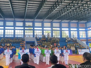 400 Atlet dari 7 Negara ASEAN Ikuti Kejuaraan Kurash di Lombok