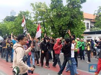 Potret Terbaru Jalan Kramat Raya, Terdampak Demo di Brimob Kwitang
