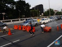 Demo Sempat Ricuh-Jalanan Banyak Ditutup, Ini Efeknya ke Arus Pangan