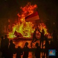 Gedung DPRD Makassar Dibakar Saat Kericuhan, 3 Orang Tewas