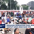 Video: Menaker Respons Soal Buruh Demo Tuntut Upah 2026 Naik 10%