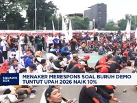 Video: Menaker Respons Soal Buruh Demo Tuntut Upah 2026 Naik 10%