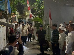 Prabowo Datangi Rumah Duka Affan Kurniawan yang Tewas Dilindas Rantis Brimob