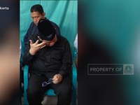Pramono Anung Melayat ke Rumah Duka Driver Ojol yang Dilindas Rantis