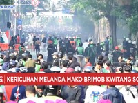 Video: Situasi Mako Brimob Kwitang, Massa Kian Ramai-Terjadi Kericuhan