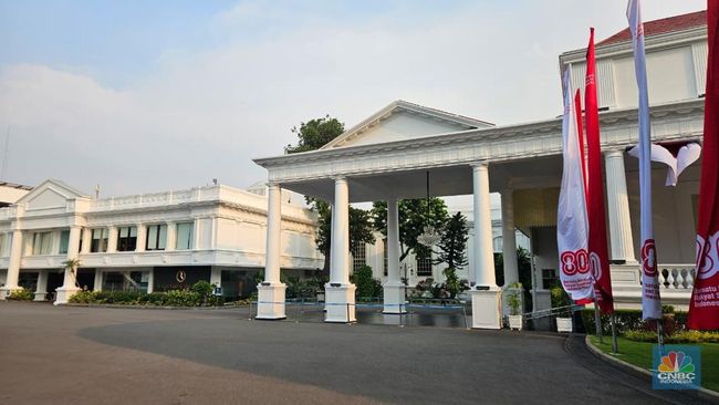 Intip Penampakan Sepi Istana Kepresidenan dan Sekretariat Negara