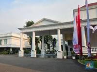 Intip Penampakan Sepi Istana Kepresidenan dan Sekretariat Negara