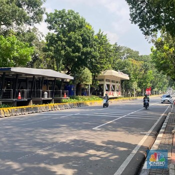 Penampakan Terkini Area Ring 1 Istana Kepresidenan Hingga Komdigi