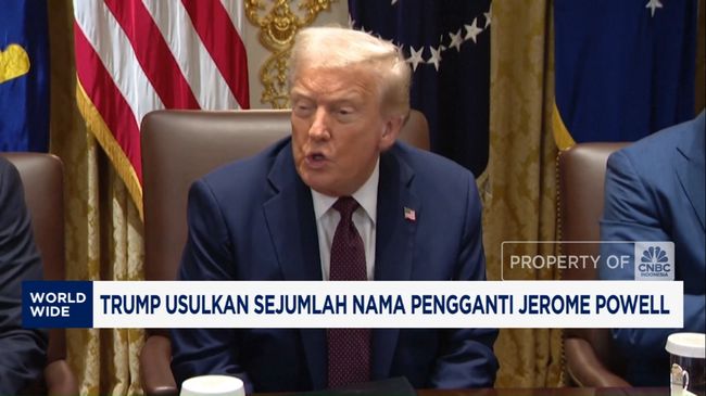 Video: Trump Usulkan Sejumlah Nama Pengganti Jerome Powell