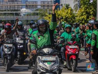 Ribuan Ojol Demo di Kwitang Siang Ini, Begini Tuntutannya