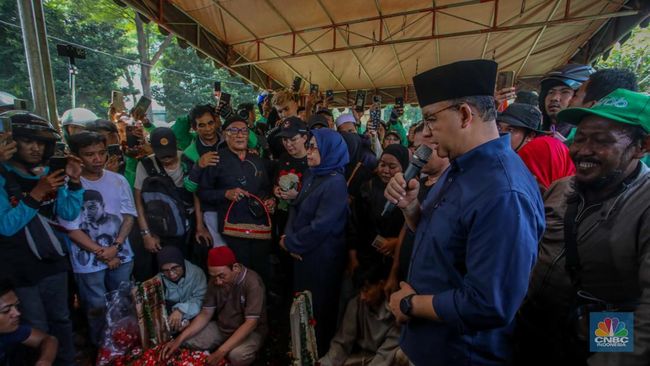 Ada Anies-Pramono, Sederet Tokoh Melayat ke Pemakaman Affan Kurniawan