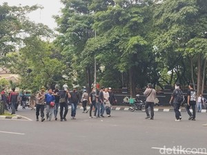 Polisi Tangkap 283 Orang Diduga Hendak Rusuh saat Demo di Semarang