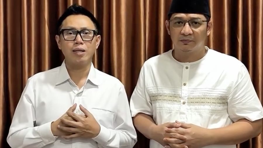 Eko Patrio meminta maaf kepada publik bersama Pasha. (Dok. Tangkapan layar)