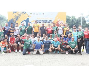 Sosialisasi Energi Panas Bumi Lewat Sepakbola