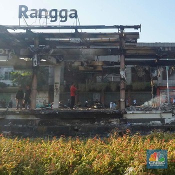 Potret Terkini Halte Transjakarta Senen, Habis Terbakar Tinggal Rangka