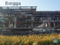 Potret Terkini Halte Transjakarta Senen, Habis Terbakar Tinggal Rangka